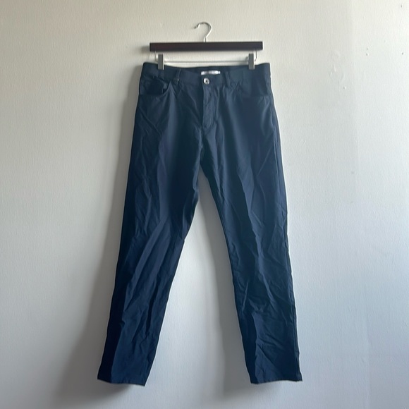 Navy Calvin Klein Infinite Pants Size 32 x 30 Slim Fit - Picture 10 of 10